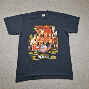 Wrestling Shirt Herren Medium schwarz TNT Total None Stop Action Kurt Angle AJ Style - Bild 1 von 9