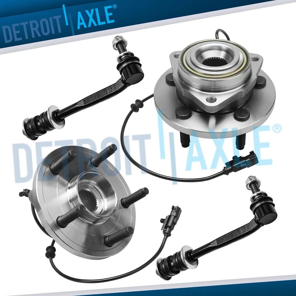 Cojinete de rueda delantera y barra estabilizadora de cubo para Chrysler Aspen Dodge Durango 2006-2009 Foto 1 de 4