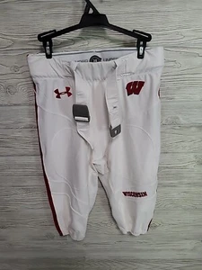 Wisconsin Badgers Authentic Game Day Used Football Pants 2019 Under Armour - Picture 1 of 17