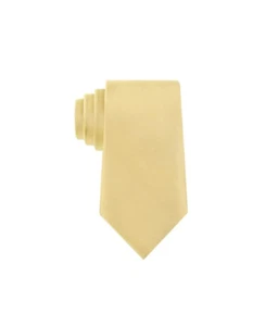 Geoffrey Beene Solid Sateen Extra Long Tie - Picture 1 of 3