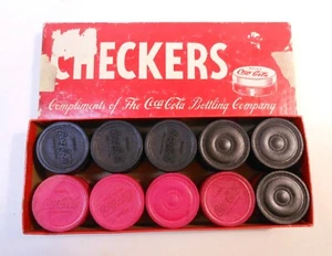 Vintage Coca Cola Dame 1940er-50er - Bild 1 von 1