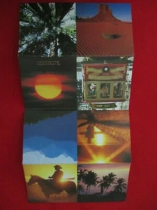 American Airlines Western US Tri-Fold In-Flight Menu EUC July 1977 VTG AZ15 - Picture 1 of 10