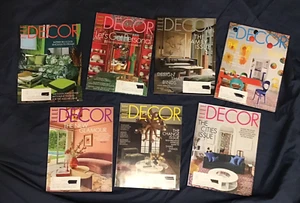 7 pc lot ELLE DECOR NEW magazine interior design entertaining 2022 home style - Picture 1 of 9