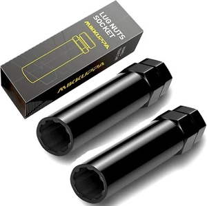 MIKKUPPA 2pcs 7 Point Spline Lug Nuts Socket Key - for 20mm Inner Diameter Wheel - Picture 1 of 7