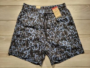 Levi's Chino Adventure Cheetah Shorts Trail Hiking Fish Men's Size S MSRP $49.50 - Picture 1 of 8