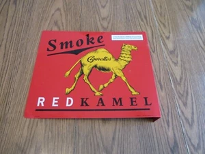 Vintage 1996 Red Kamel Cigarettes Tin Metal Sign R.J. REYONDS TOBACCO - Picture 1 of 12