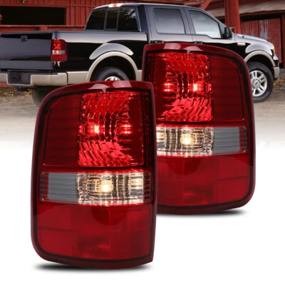 Tail Lights For 2004 2005 2006 2007 2008 Ford F-150 Rear Brake Turn Signal Lamps - Image 1 of 4