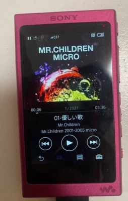 Reproductor de audio Sony Walkman 16 GB NW-A35 Vivit rosa solo cuerpo probado Bluetooth Foto 1 de 4