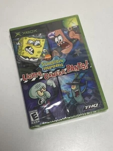 SpongeBob SquarePants Lights, Camera, Pants (Microsoft Xbox) NEW SEALED - Picture 1 of 6