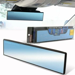 Espejo retrovisor interior antirreflejo interior plano de 300 mm Broadway teñido azul - Imagen 1 de 3