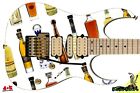 197 Righty Electric Guitar Skin Tequila Tres Agaves
