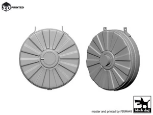 Black Dog 1/35 Tellermine 35 Stahl Geman Anti-Tank Mine WWII (10 mines) 3D35024 - Picture 1 of 1