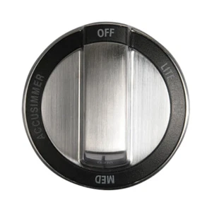 ForeverPRO WPW10415451 Knob Plated for Whirlpool Range W10415451 2118720 AH34... - Picture 1 of 1