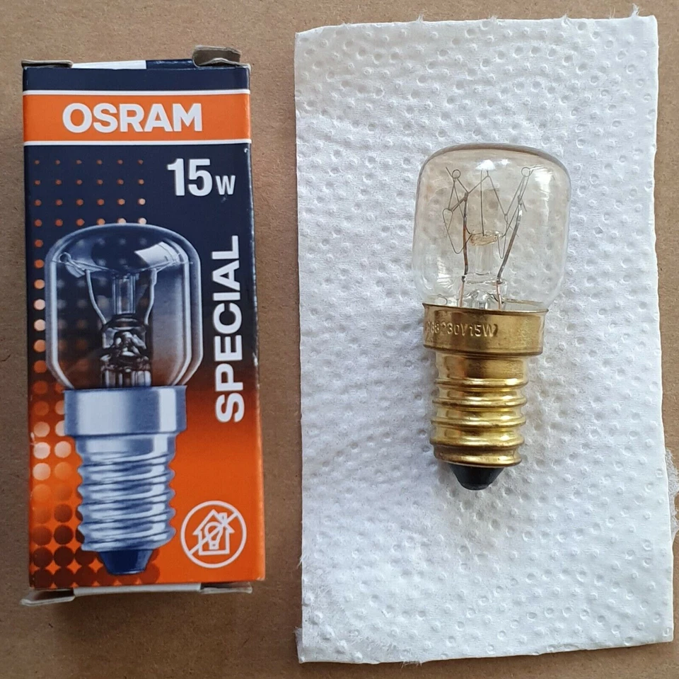 Osram Special Oven 230V 15W Glühlampe 85 lm 300° C Backofen warmweiß Klar CL 15 - Bild 1 von 1