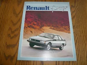 Renault Fuego Verkaufsbroschüre - Vintage - Bild 1 von 3