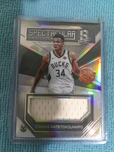 2017-18 Panini Spectra Spectacular Swatches 99/99 Giannis Antetokounmpo #SS-10 - Bild 1 von 12