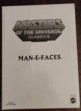 Man-E-Faces w  Mailer MOSC NEW He-Man Classics MOTUC 2011 Mattel New Sealed