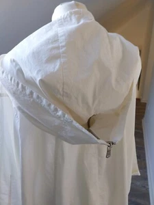 mega Designerparka TEN117 BERLIN Baumwolle weiß, Gr. 38 neuwertig - Bild 1 von 7