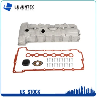 Aluminum Valve Cover Fits 2006-2007 BMW 325i/xi 330i/xi 525i/xi 530i/xi 3.0L L6 - Image 1 of 4