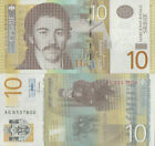Serbia, Srbije, Naridna Banka Srbije: 10 Dinara UNC