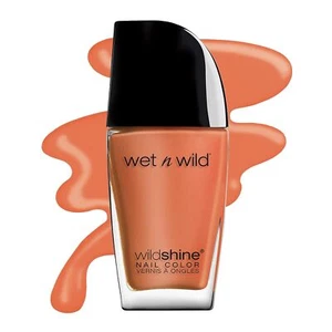 "wet n wild nail polish wild shine, orange blazed, nail color" - Picture 1 of 3