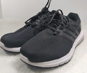 Adidas Mens 12.5 Energy Cloud Black Running Sneakers Shoes BY9058 Mint Condition - Picture 1 of 5