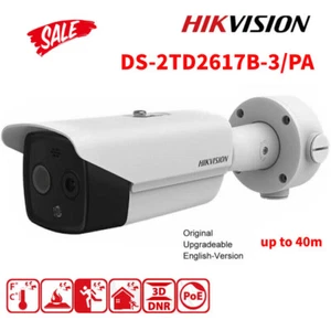 Hikvision DS-2TD2617B-3/PA 4MP Body Temperature Screening Bullet Camera IR 40m - Picture 1 of 7