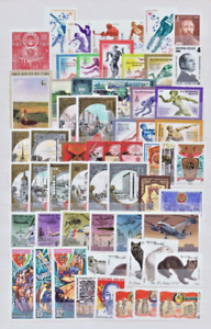 Sowjetunion Jahr 1980 komplett Mi. 4914-5027 **/MNH (108 Briefmarken + 6 Blocks)