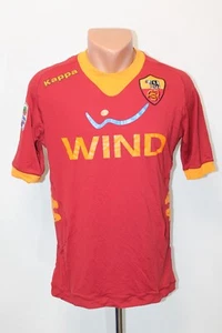 AS Roma Football Shirt Jersey Camiseta Soccer 2011 2012 Home Size L Kappa Adults - Picture 1 of 12