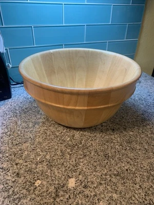 tigelas de madeira extragrandes manuais - Imagem 1 de 4