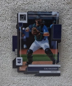 CAL RALEIGH 2022 Chronicles CLEARLY DONRUSS Rookie Card #4 SEATTLE MARINERS - Picture 1 of 2