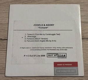 Angels & Agony CDr Forward (2006) DJ-Promo Single - EBM - Electro - FuturePop - Bild 1 von 1