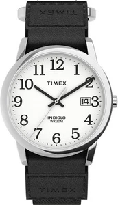 Timex Men's Easy Reader Watch 35mm, Black/Silver-Tone/White/E/35mm - Picture 1 of 5