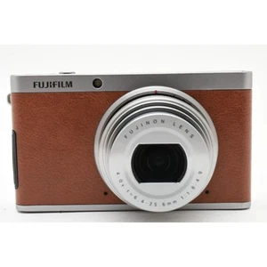 Fujifilm XF1 X Series 12.0MP 4x Optical Zoom Compact Digital Camera Black/Brown - Picture 1 of 24
