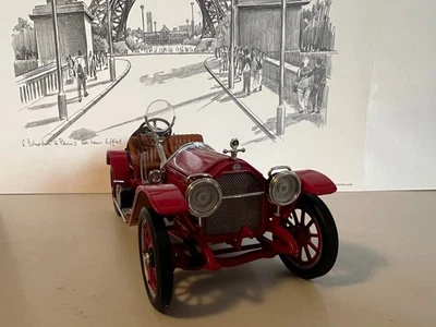 Franklin Mint Stutz Bearcat 1915 rot limited edition  1:24 inkl. OVP - Bild 1 von 4