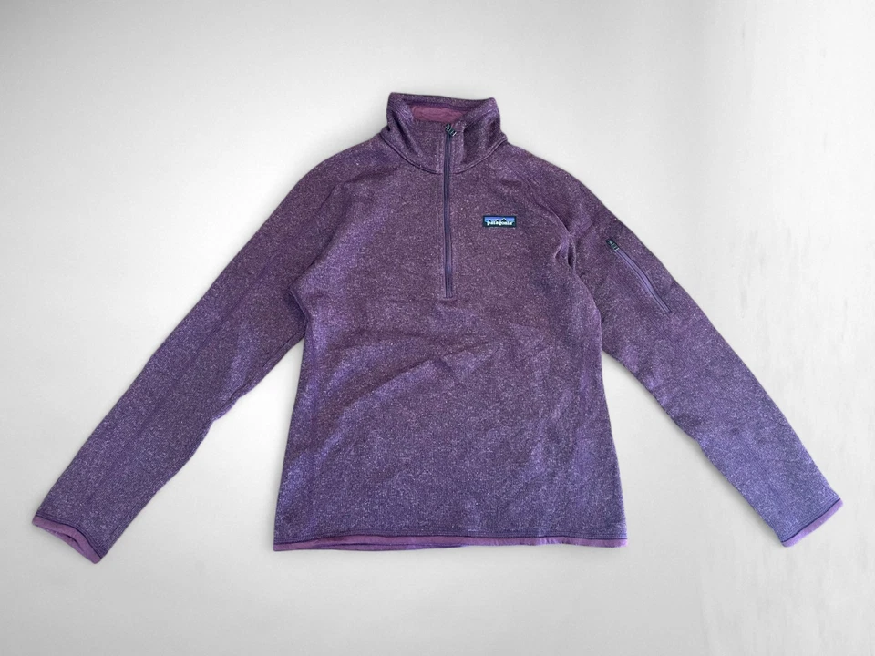 Womens Better Sweater 1/4 Zip Patagonia Bordeaux - Image 1 of 4