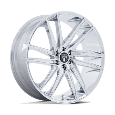 24-дюймовые хромированные ободы колес BUD Blaze Cadillac Escalade 24x10 дюймов 6x5,5 зажима +25 мм - Изображение 1 из 4