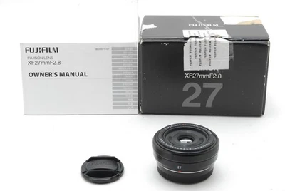 [Near Mint ] FUJIFILM Fuji Fujinon SUPER EBC XF 27mm F/2.8 Lens Black From Japan - Image 1 of 4