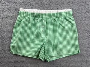 Art Class Girl's Size Large (10-12) Double Waistband Gingham Pull On Shorts - Picture 1 of 6