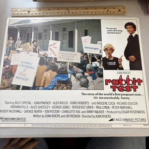 1978 Original Rabbit Test Lobby Card Poster Joan Rivers Billy Crystal Vintage - Bild 1 von 9