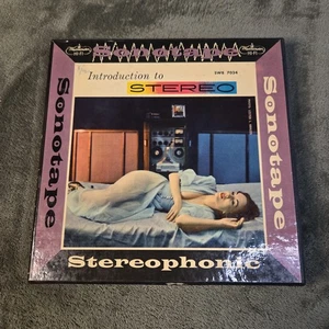 Reel to Reel tape 2-TRACK WESTMINSTER SONOTAPE SWB 7024 INTRODUCTION TO STEREO - Imagen 1 de 6