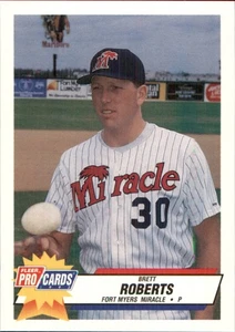 Brett Roberts 1993 Fleer ProCards #2653 RC Fort Myers Miracle *AutographDen* - Picture 1 of 2