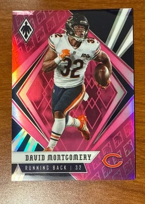2020 Panini Phoenix - David Montgomery #30 Pink /199 - Image 1 of 3