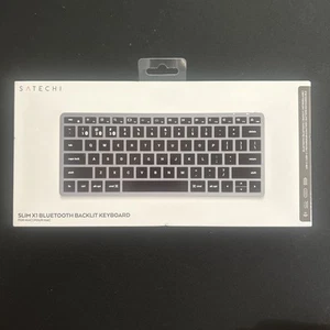 Satechi Slim X1 Compact Bluetooth Backlit Keyboard Model #ST-BTSX1M Brand New! - Zdjęcie 1 z 3