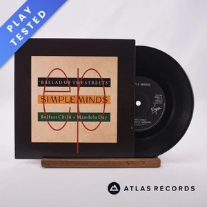 Simple Minds - Ballad Of The Streets - 7" EP Vinyl Record - EX/EX - Picture 1 of 8
