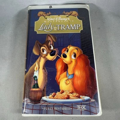 Walt Disneys Lady And The Tramp Masterpiece Classic VHS 1998 Disney - Image 1 of 3