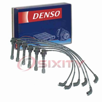 Juego de cables de bujías Denso para Dodge Stratus 1995-2000 2,5 L V6 bujías de encendido iy Foto 1 de 4