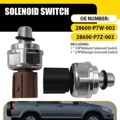 Interruptor de presión de transmisión de 2 piezas para Honda Accord Ridgeline Element 2003-2008 Foto 1 de 4