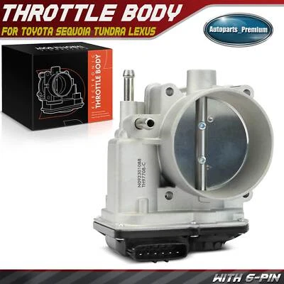 Novo corpo do acelerador de injeção de combustível com sensor TPS para Toyota Sequoia Tundra Lexus - Imagem 1 de 4