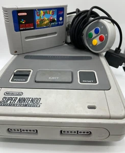 SNES Super Nintendo Console SNSP-001A ITA FUNZIONANTE completa gioco originale - Imagen 1 de 9